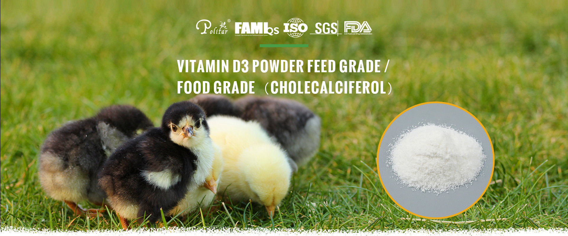 Vitamin D3 Powder feed grade